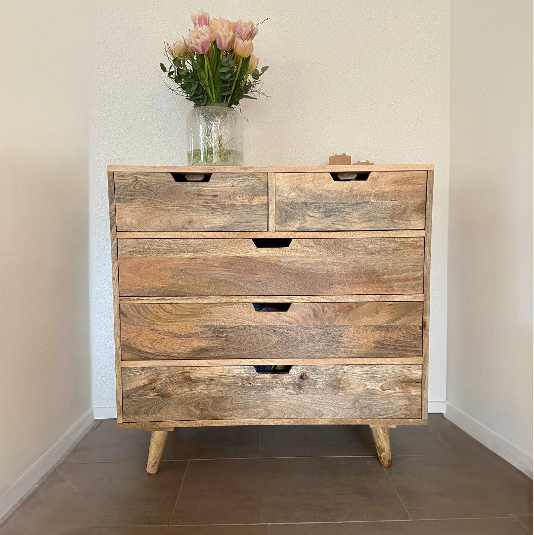 Armoire 160 commode en manguier