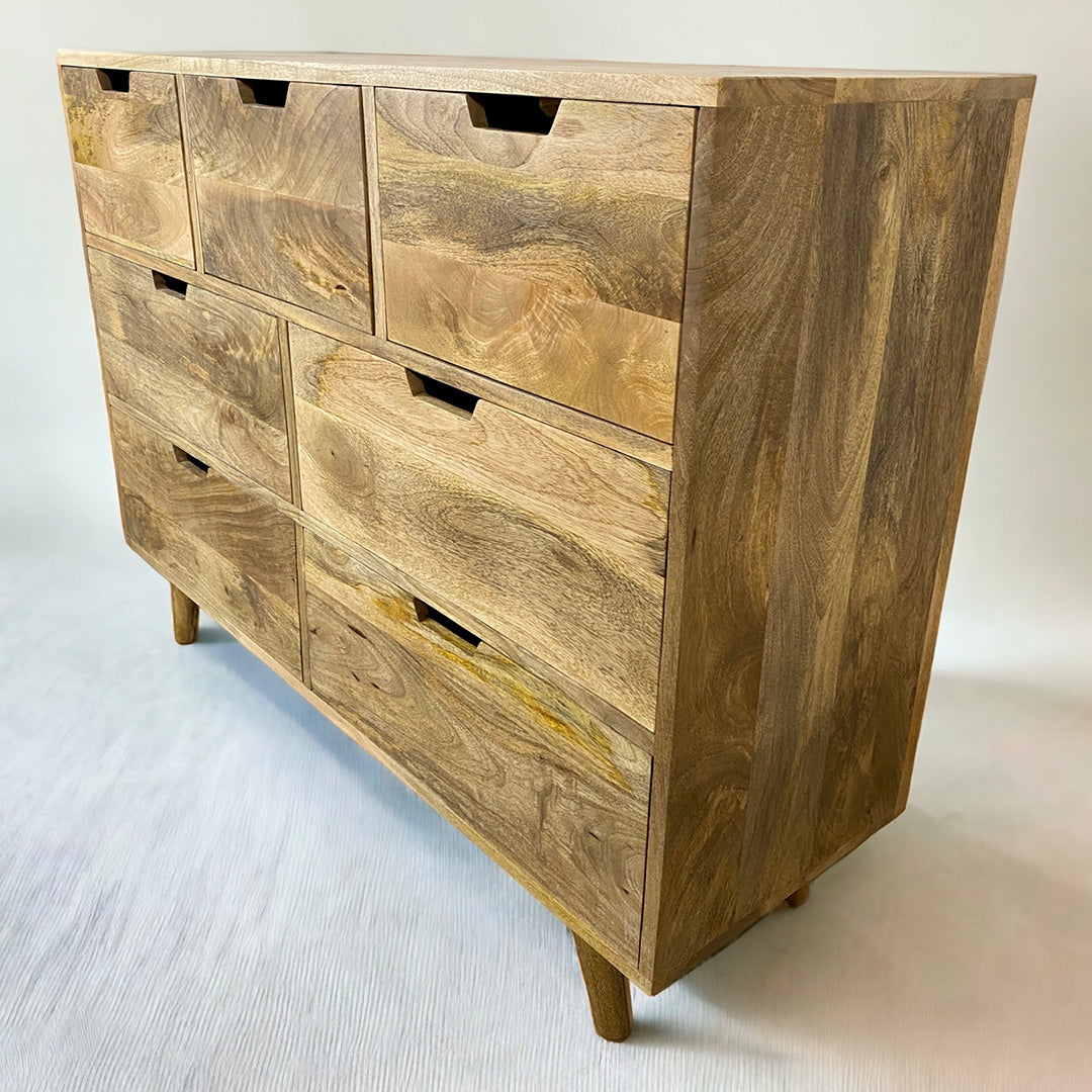 Mango wood chest of drawers Cupboard 161 